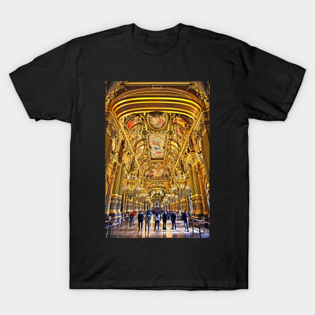 The golden foyer T-Shirt by Cretense72